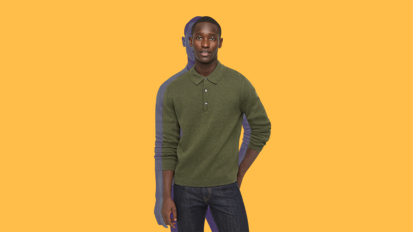 DressU Mens Mock Neck Warm Knitting Lounge Solid Long Sleeve Sweater Top