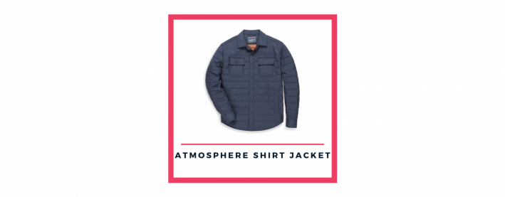 Faherty Atmosphere Packable Shirt Jacket