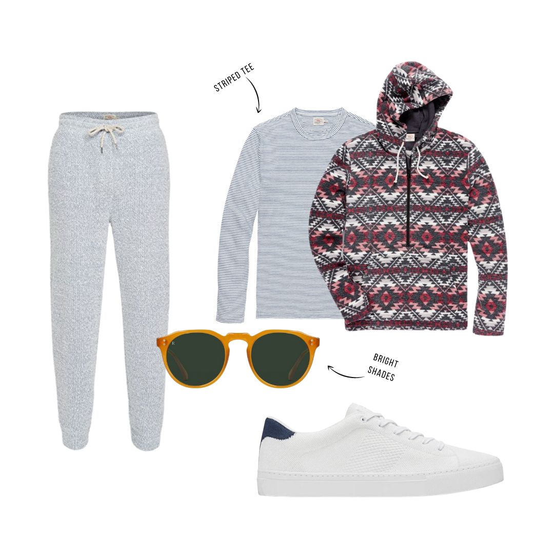 Men's Sweatpants Outfits: 5 Days, 5 Ways - Style Girlfriend