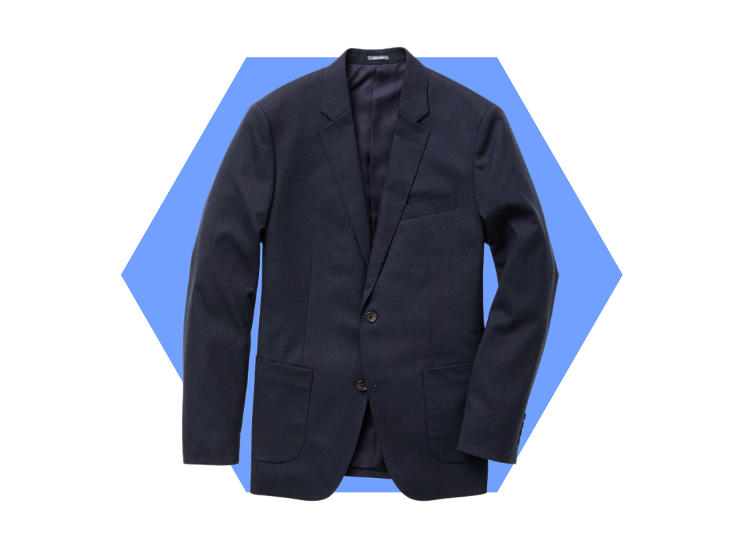 giacca da uomo navy