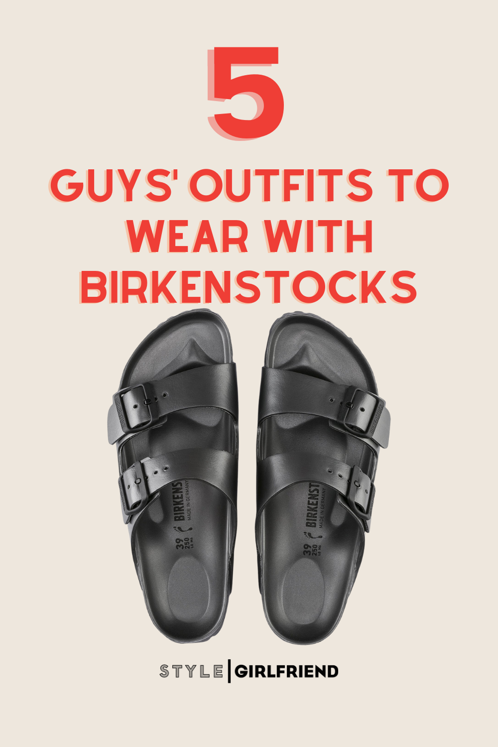 Birkenstocks best sale on men