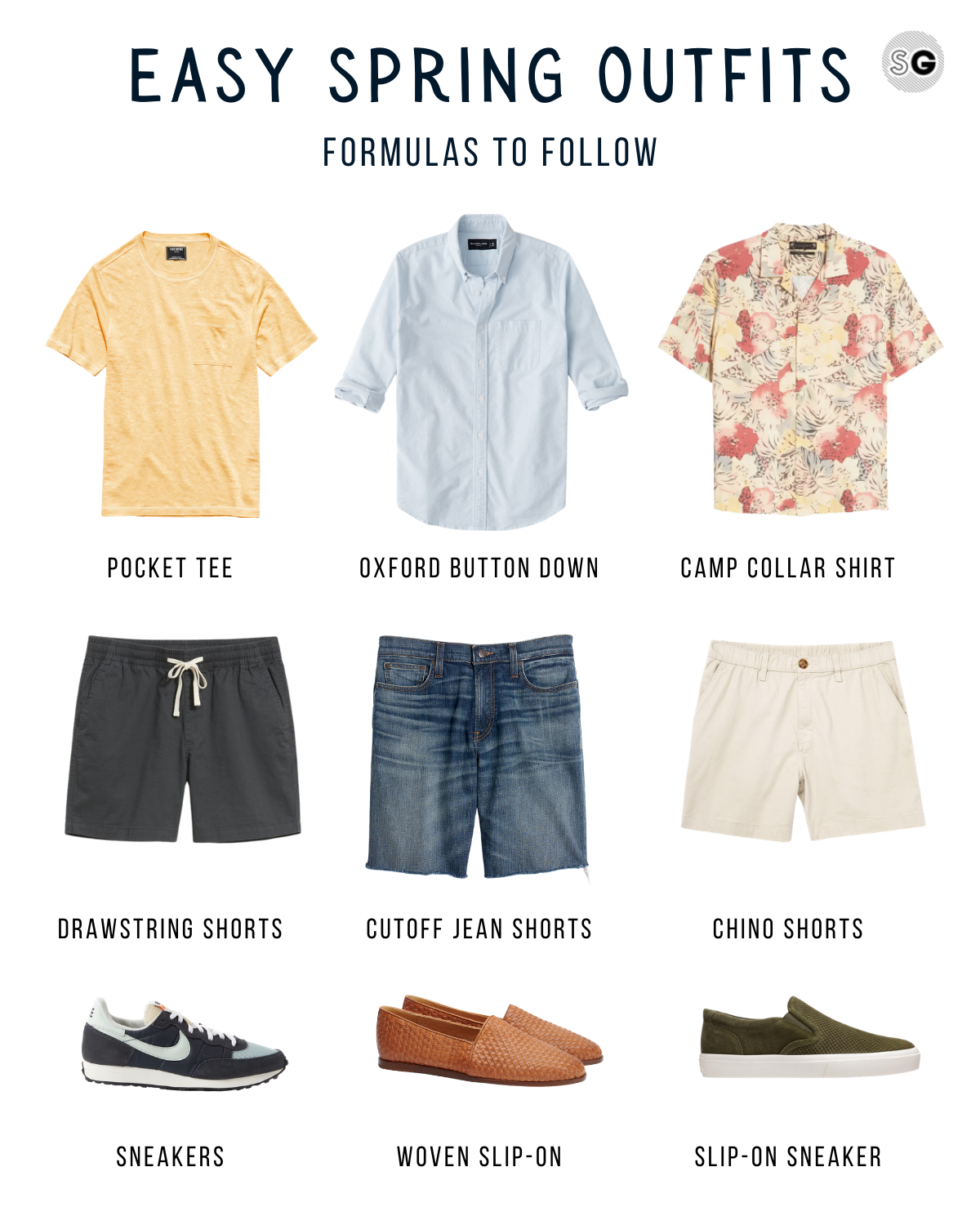 easy spring outfits for men