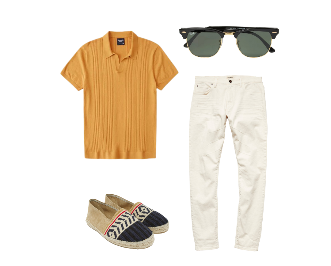 Polo shirt 2024 outfit ideas