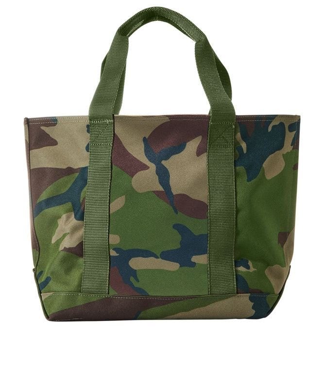 l.l. bean camo tote bag