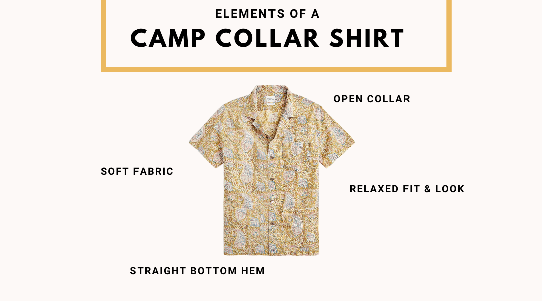 what is a camp collar shirt