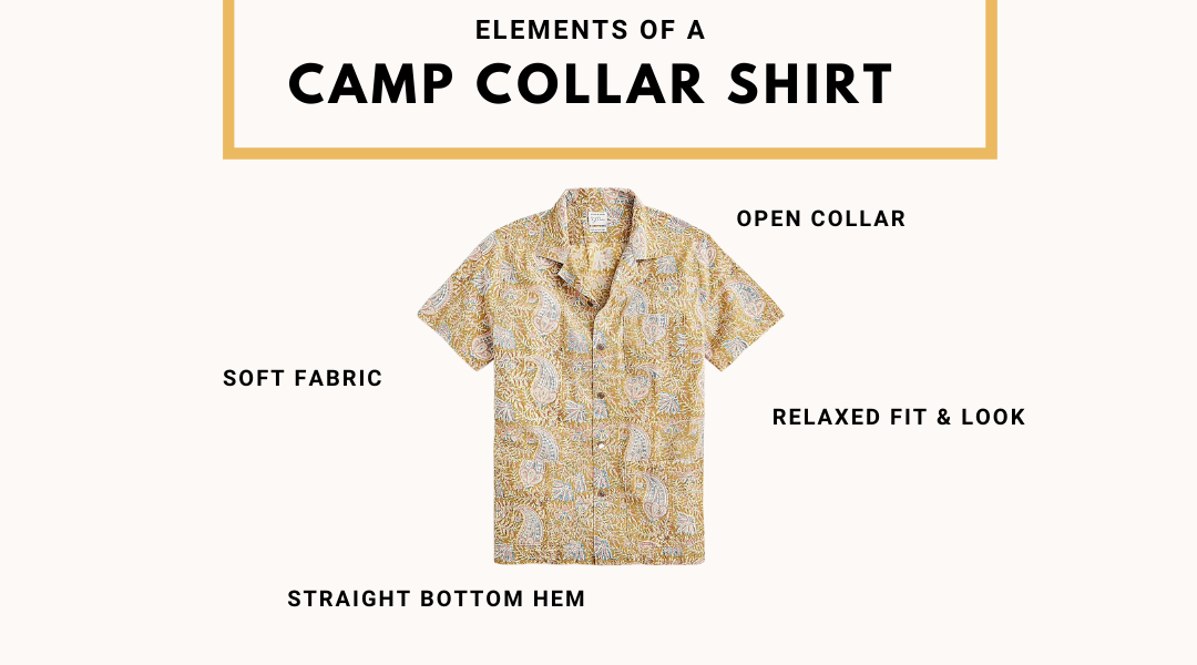 A Chill Dude Style Staple: The Classic Camp Collar Shirt