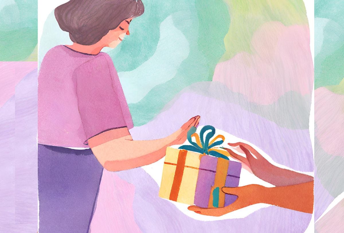 how to give good gifts
