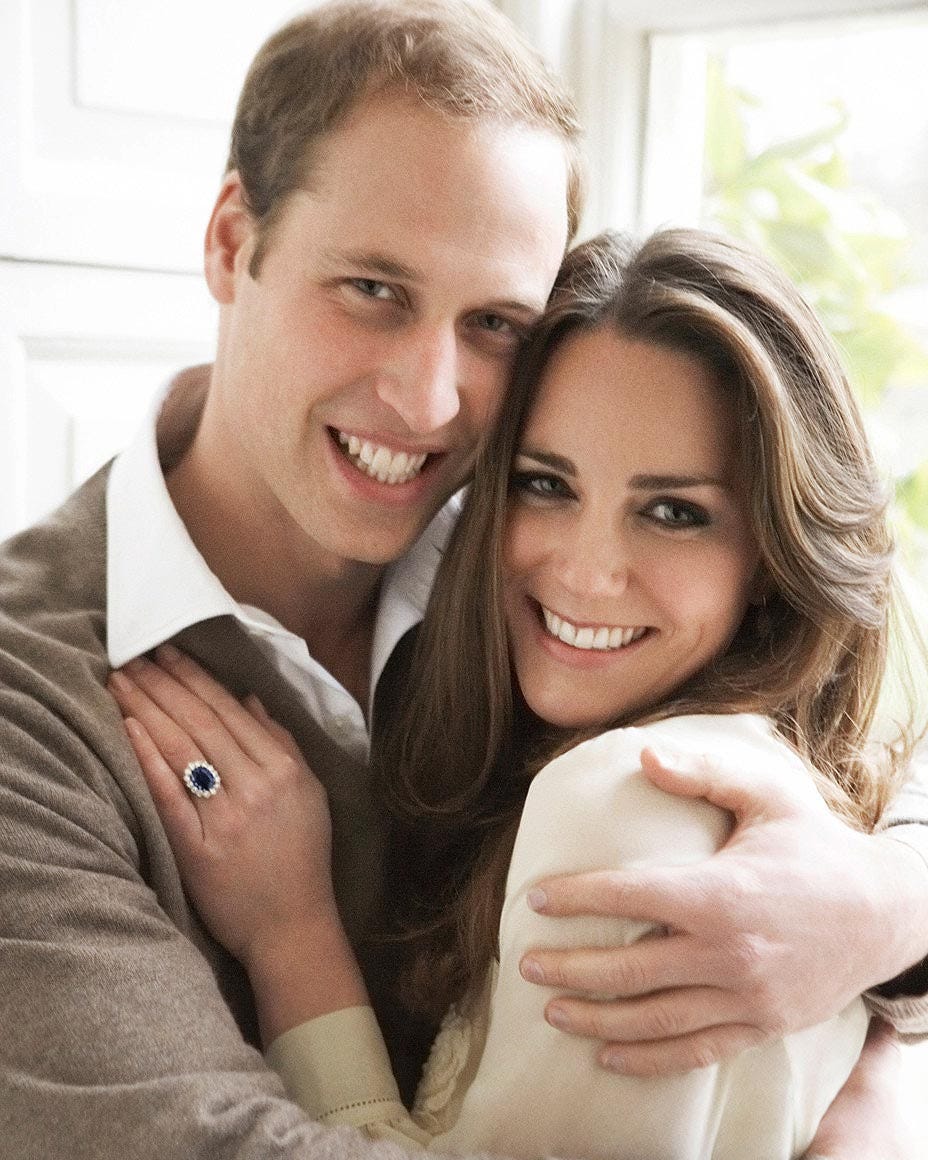 Kate Middleton engagement ring