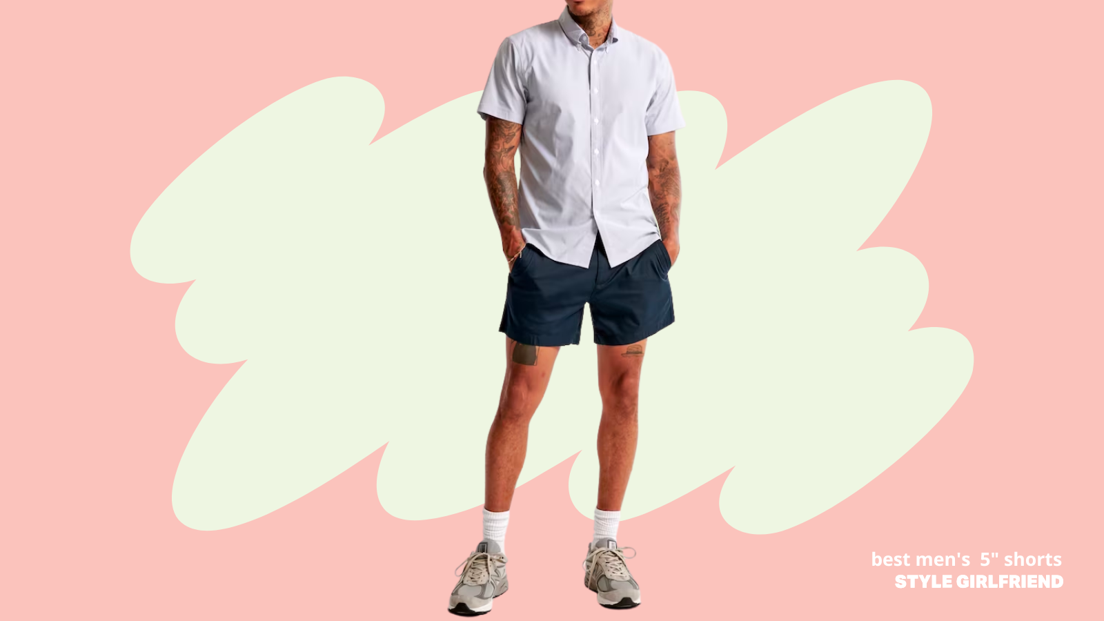 5 inch hot sale chino shorts