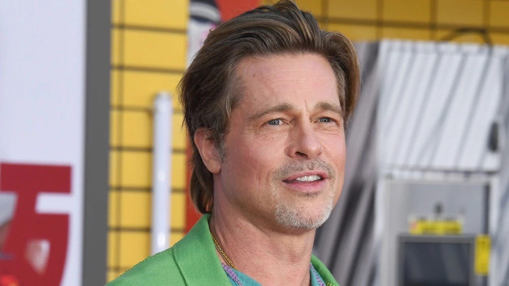 brad pitt haircut 2022