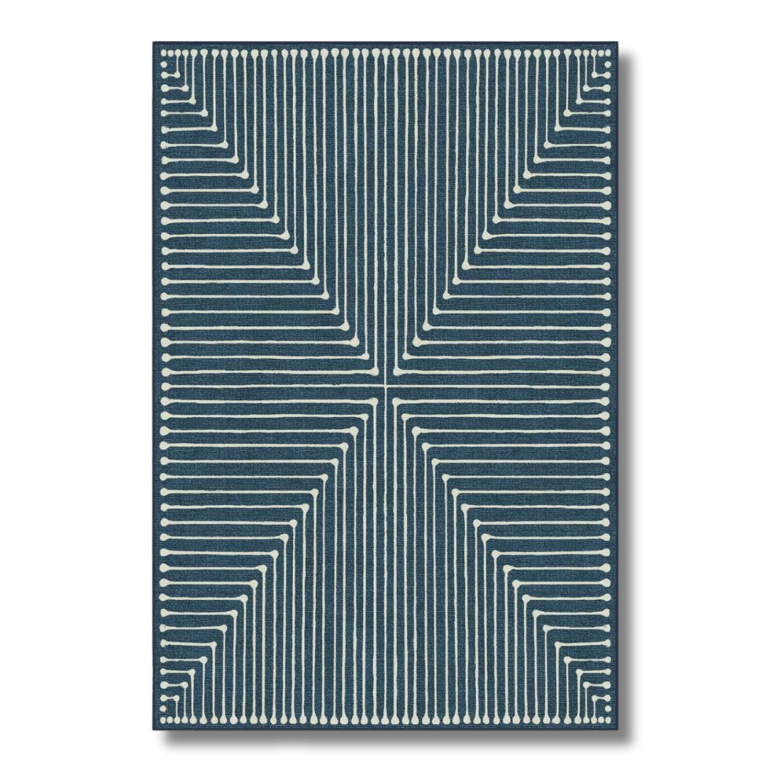 blue lapis rug