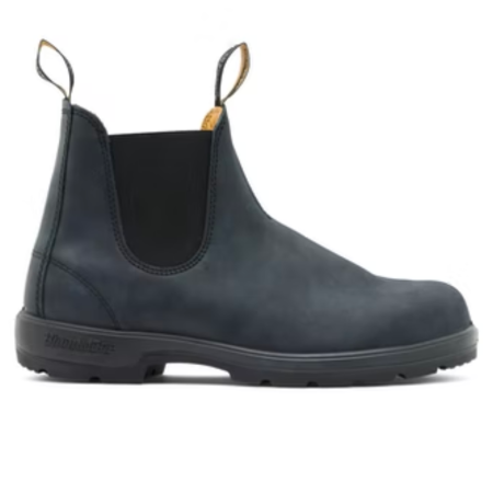 black Blundstone boots