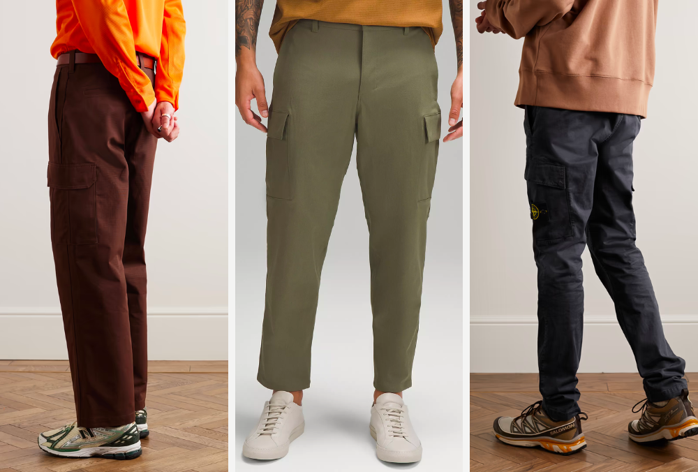 men's cargo pants outfits 2023