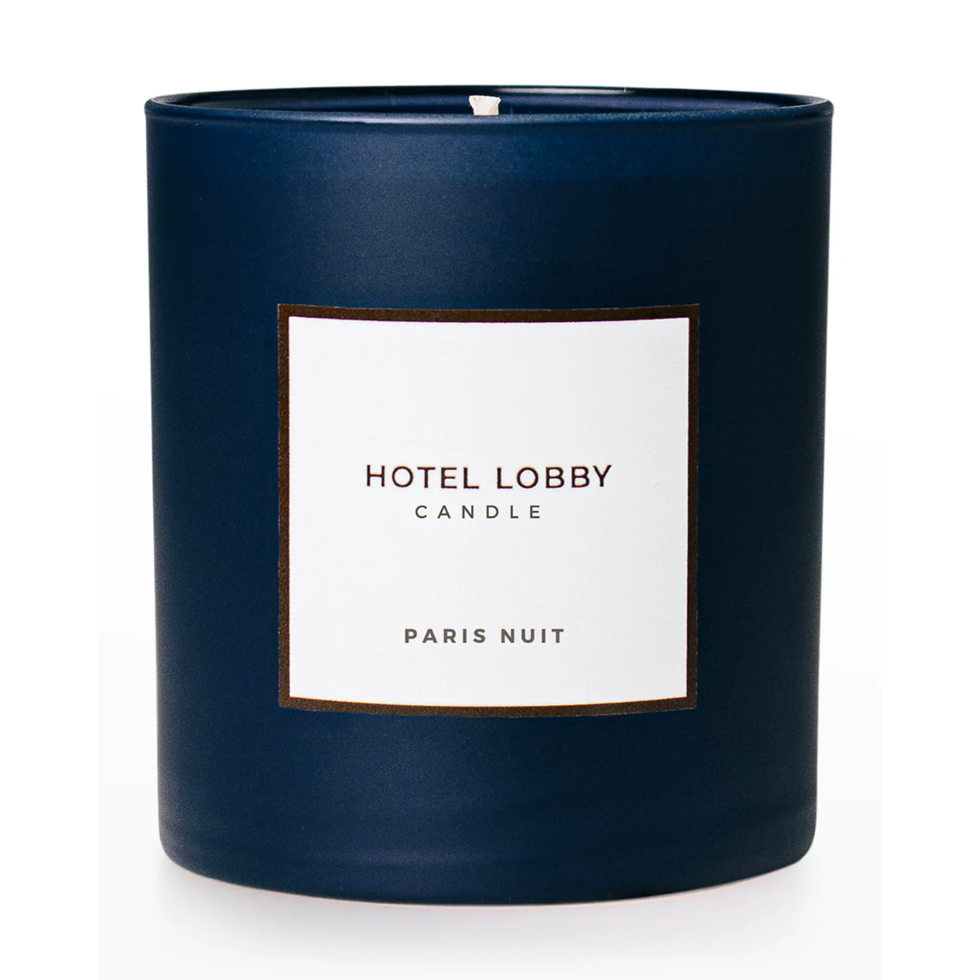 hotel lobby candle paris, favorite candle scents for men