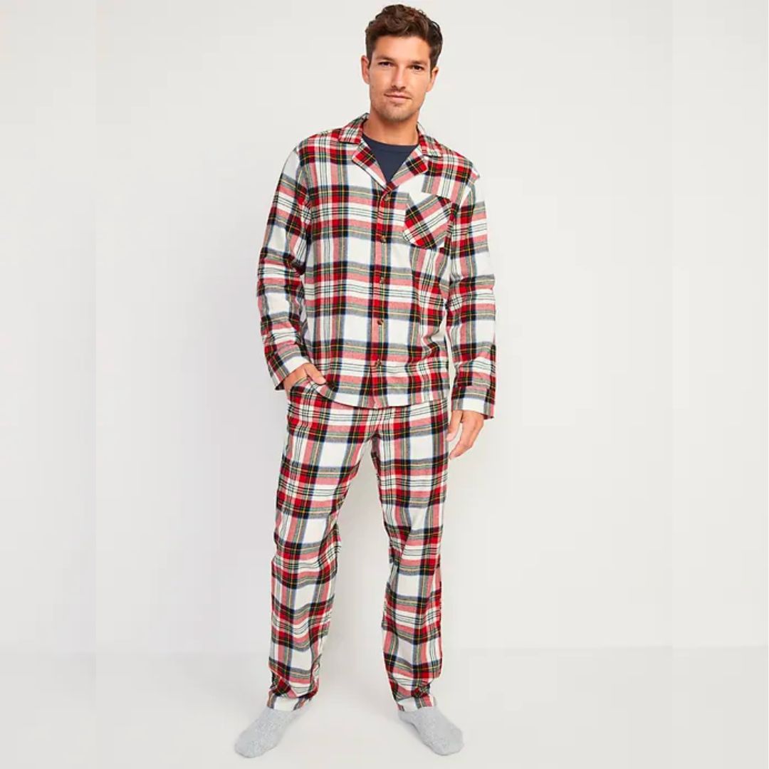 old navy matching holiday pajamas