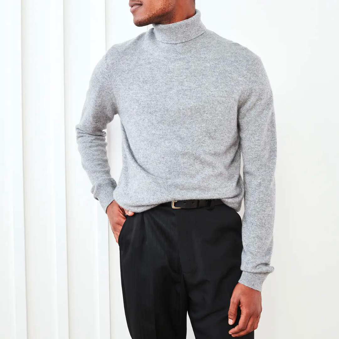 Quince mongolian cashmere turtleneck sweater