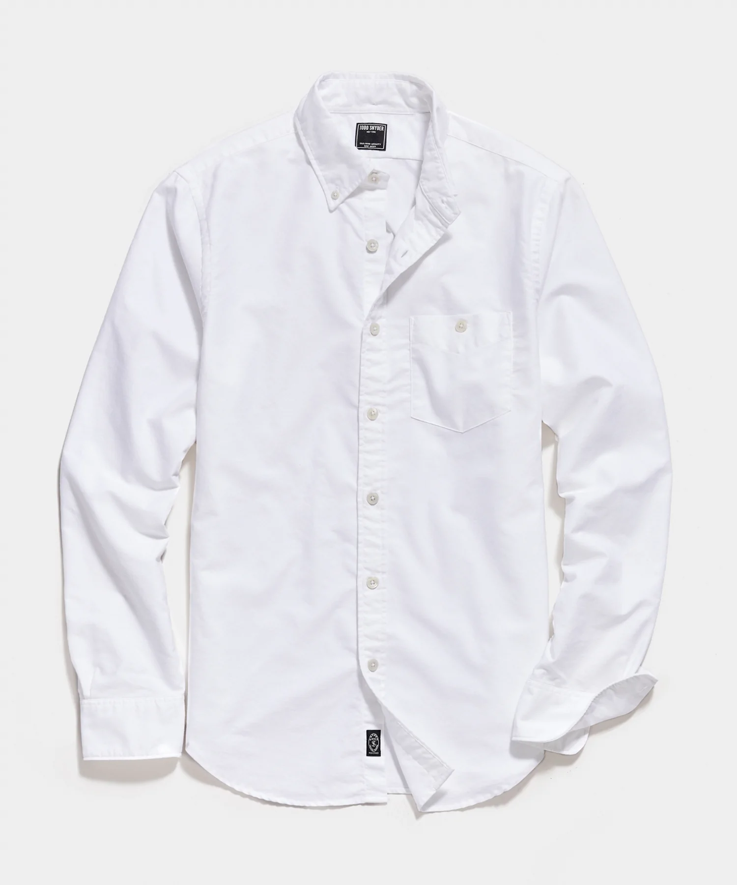 todd snyder white oxford shirt