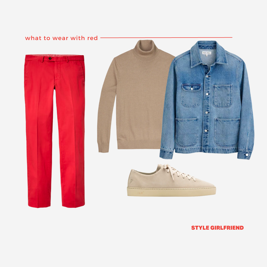 what to wear iwth red