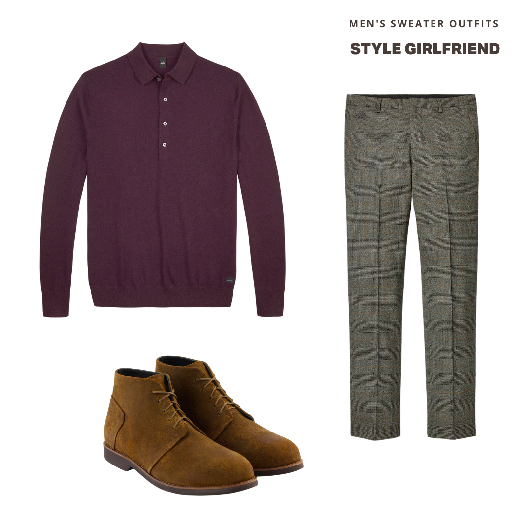 11 Maroon Pants Outfits Ideas For Men To Have Stylish Look