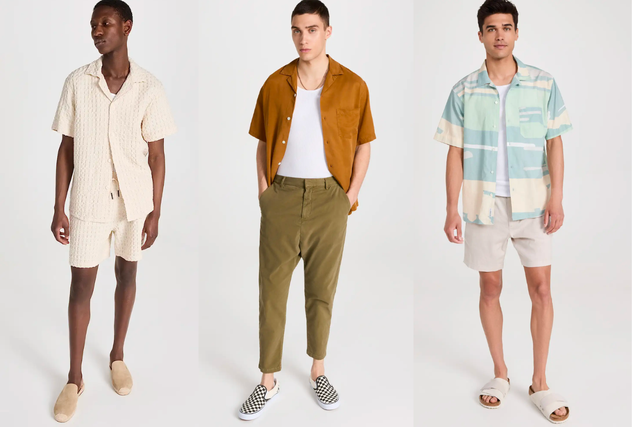 Men's Warm Weather Style - Spring and Summer Men's Fashion