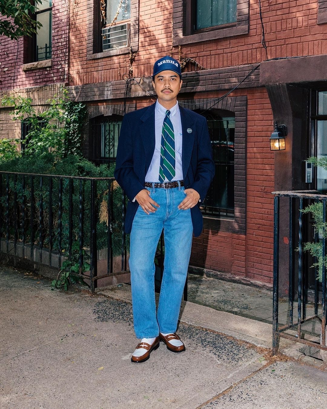 men's jeans and a blazer outfit