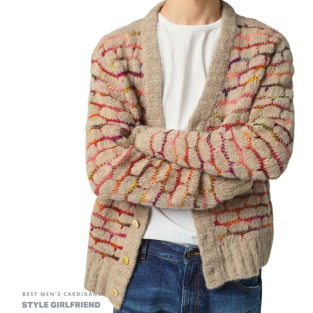 Men's Cardigans, Open, Button-up & Knitted Cardigans