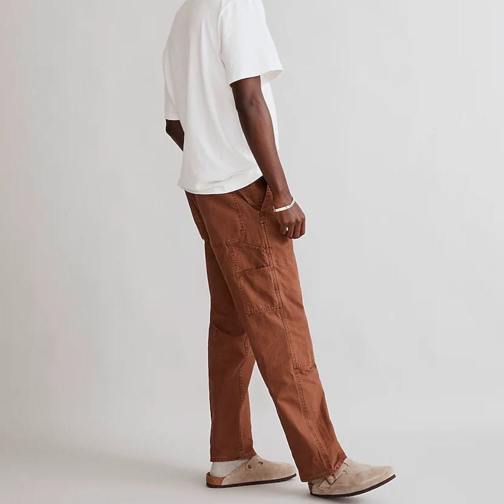 Relaxed Straight Workwear Pants