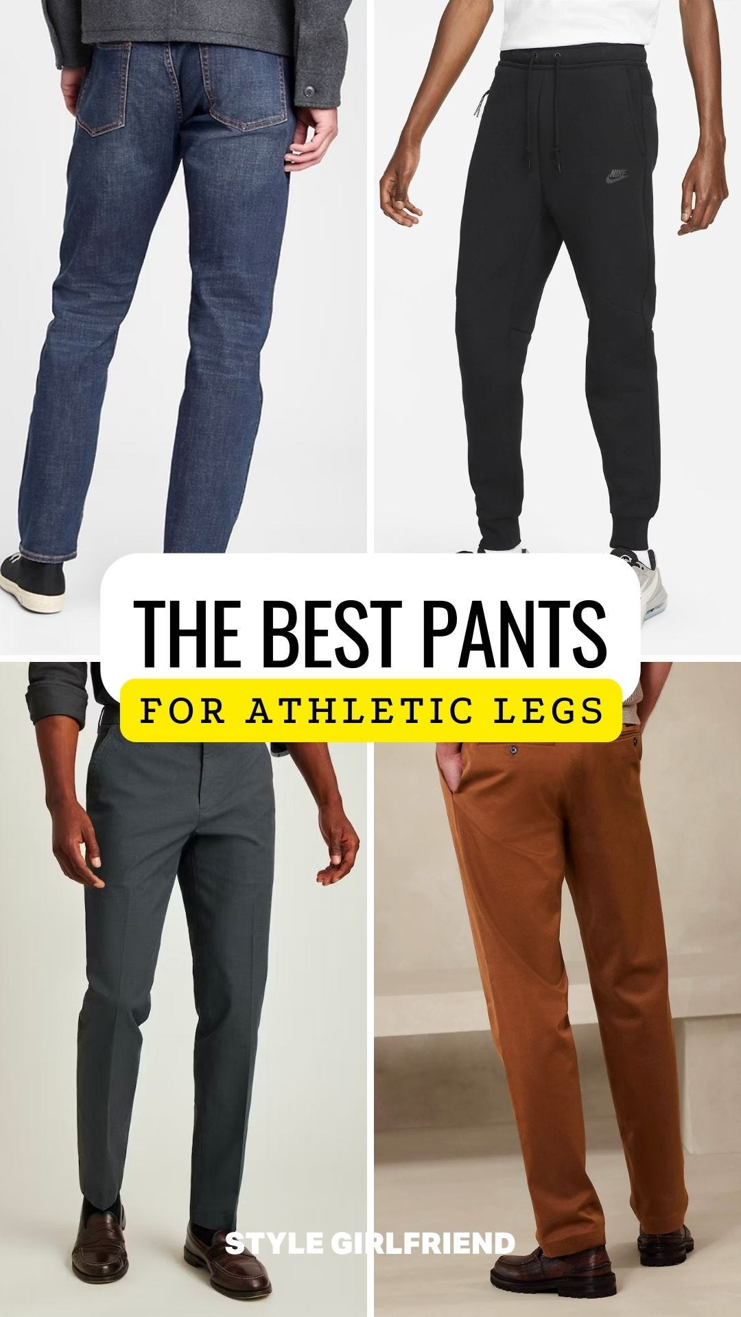 best pants for athletic legs 2024