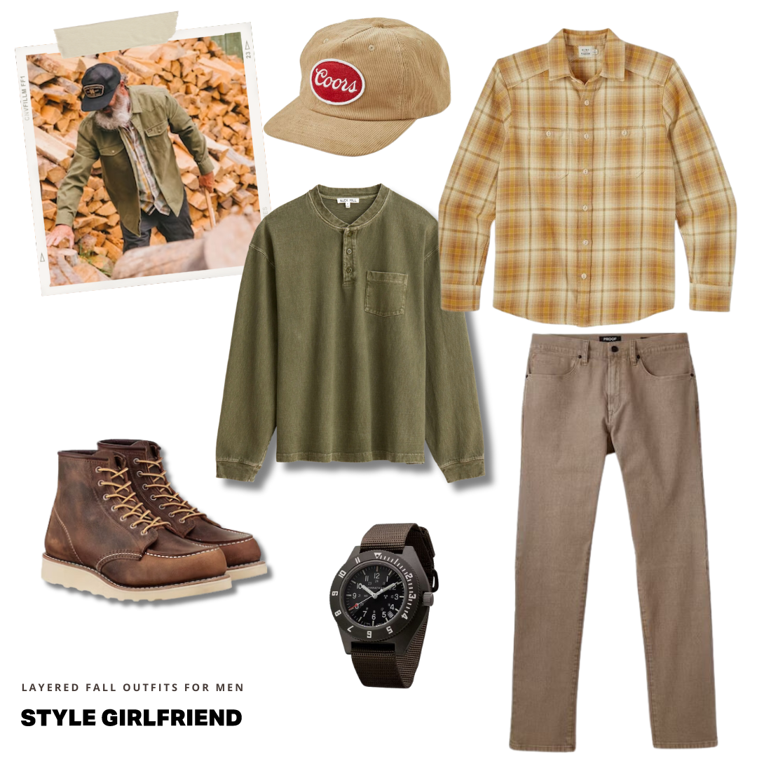 men's fall outfit idea