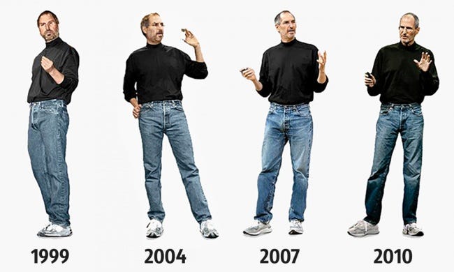 steve jobs uniform