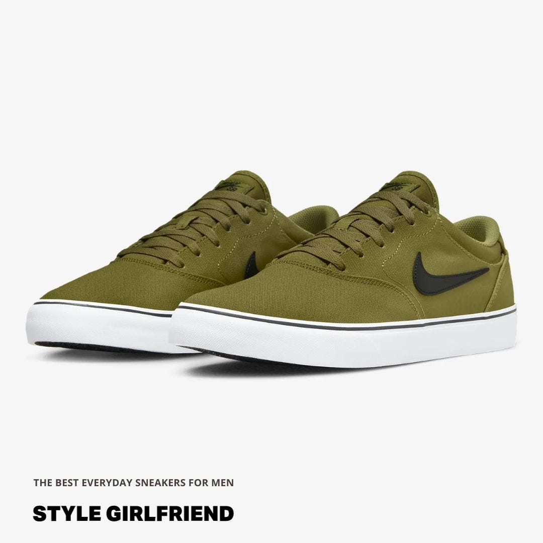 green nike sb sneakers