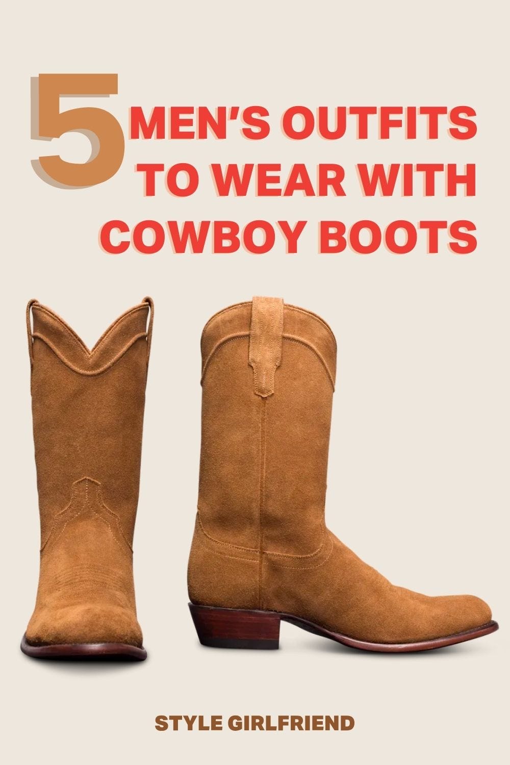 Mens cowboy hot sale boots style