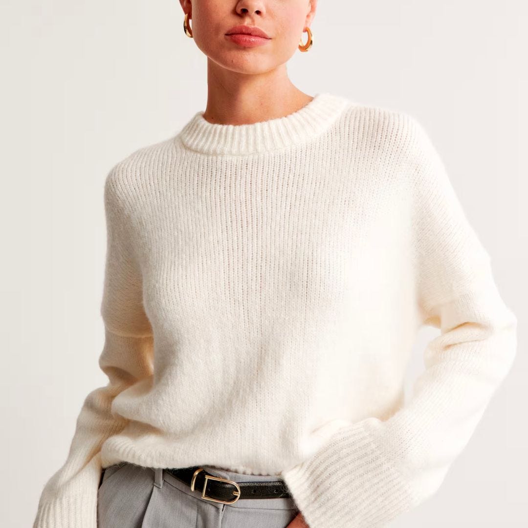 abercrombie and fitch crewneck sweater