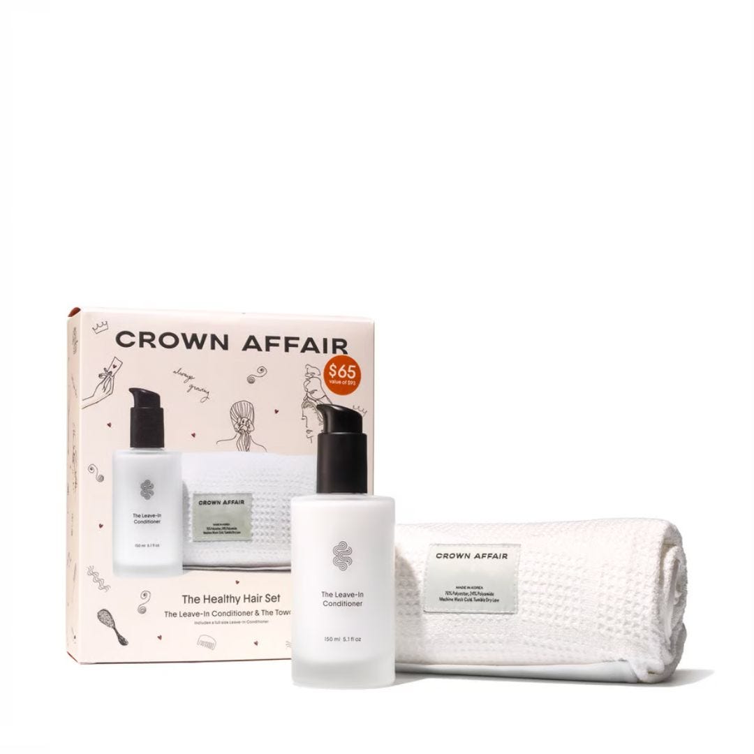 crown affair healthy hair set