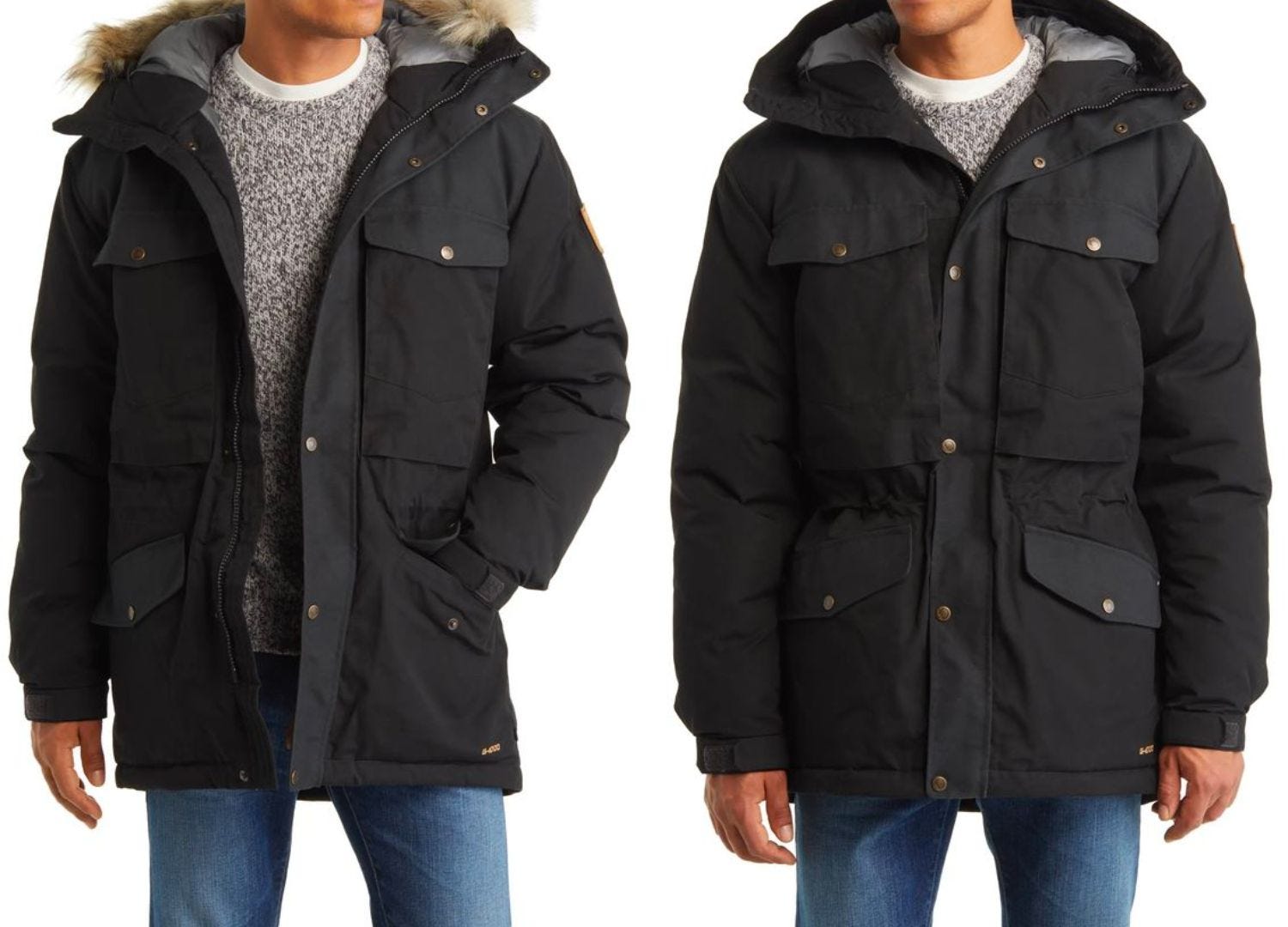 Affordable shop mens parka