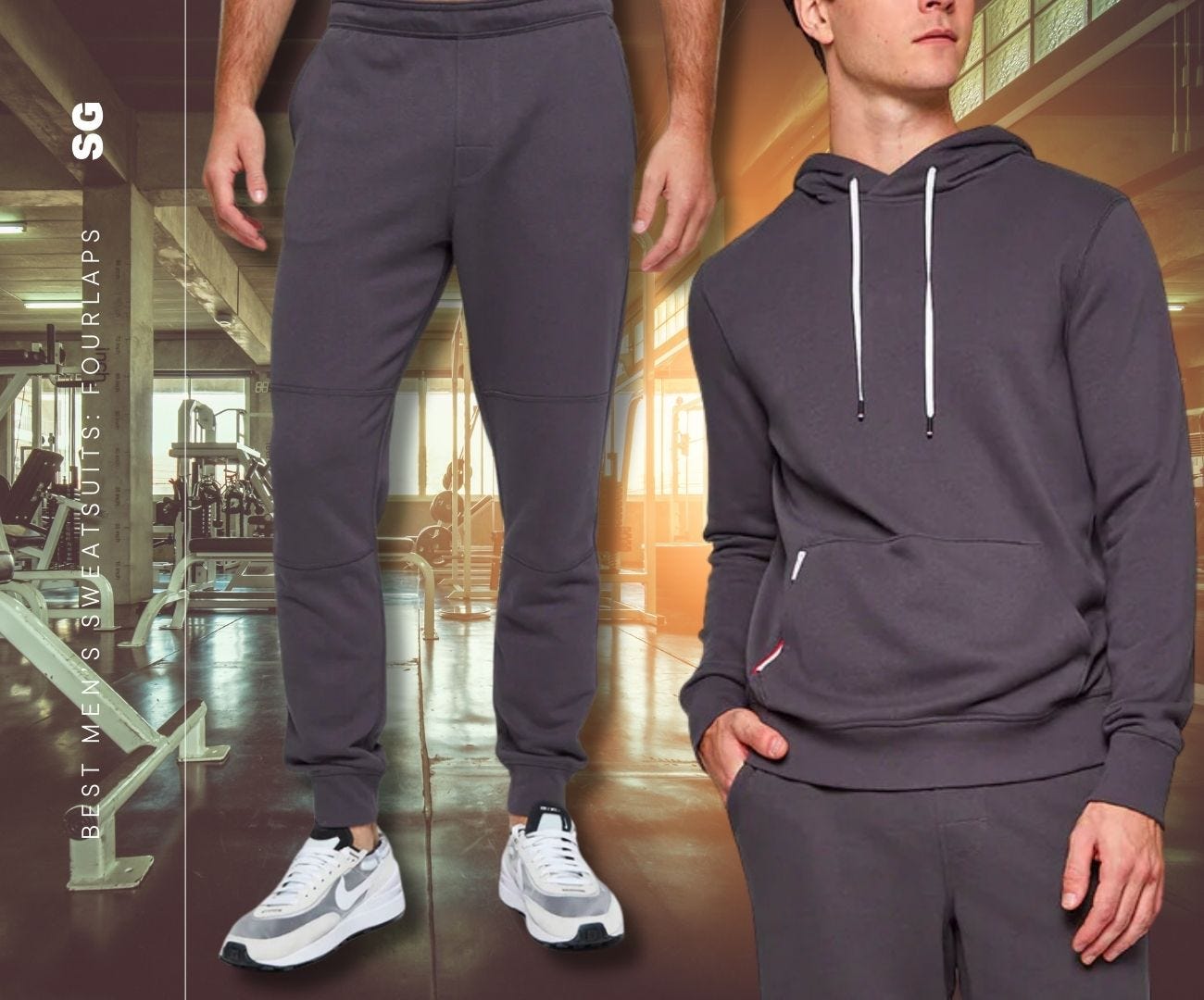 fourlaps rush jogger and pullover hoodie