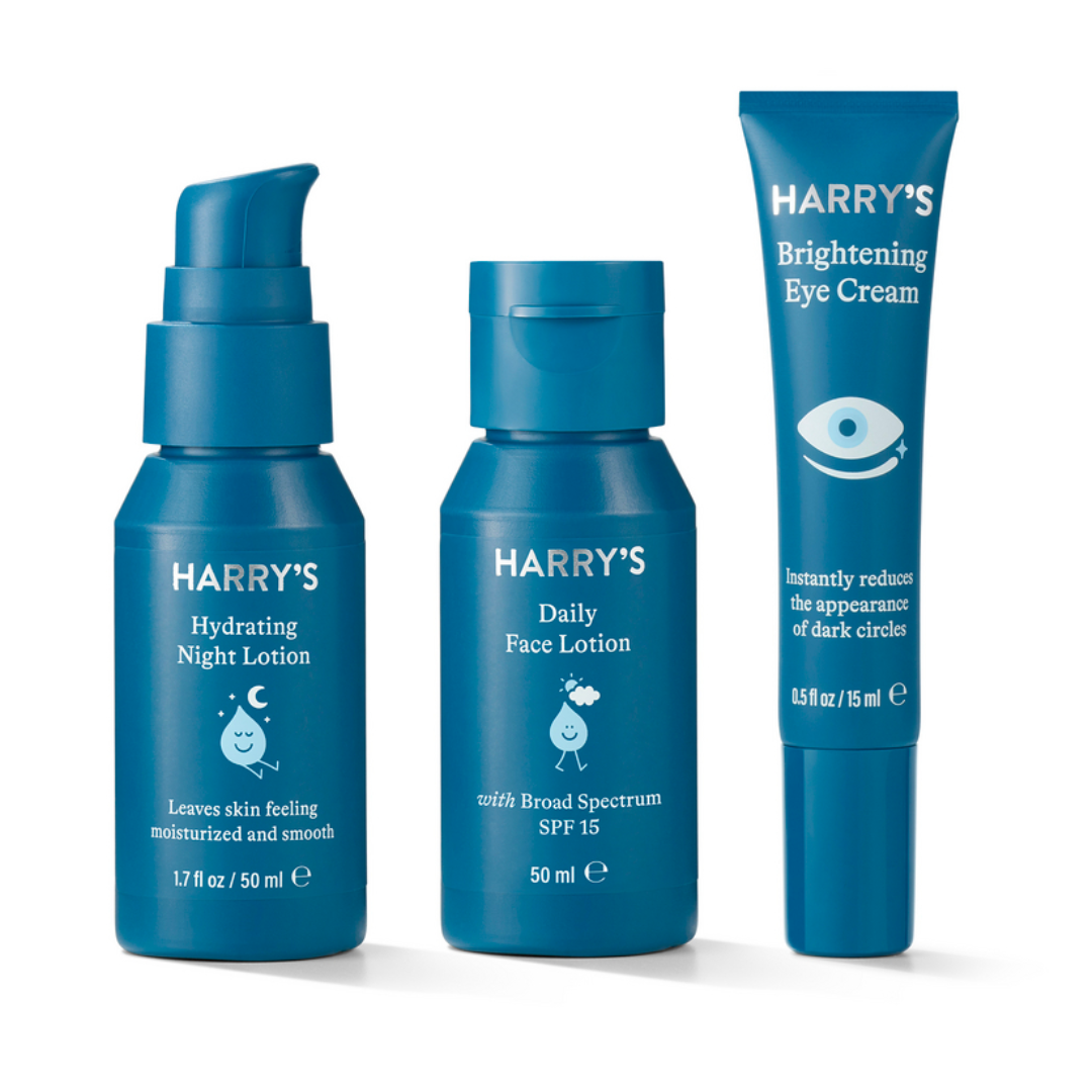 harry's skincare essentials