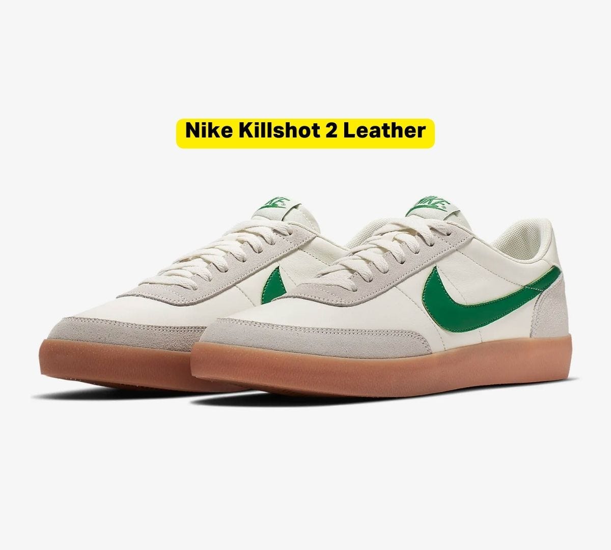 nike killshot 2 leather sneaker in green