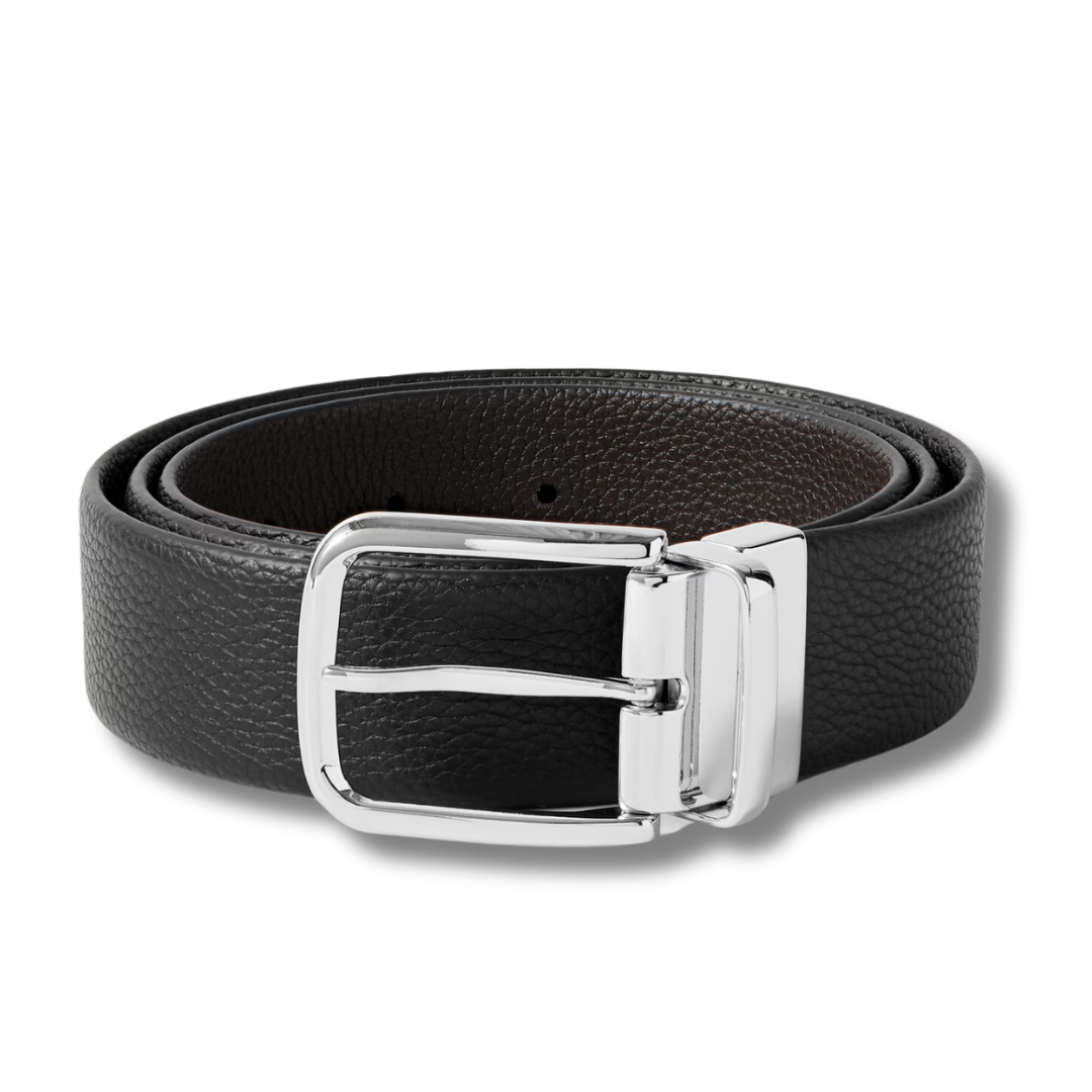 anderson's 3.5cm Reversible Full-Grain Leather Belt
