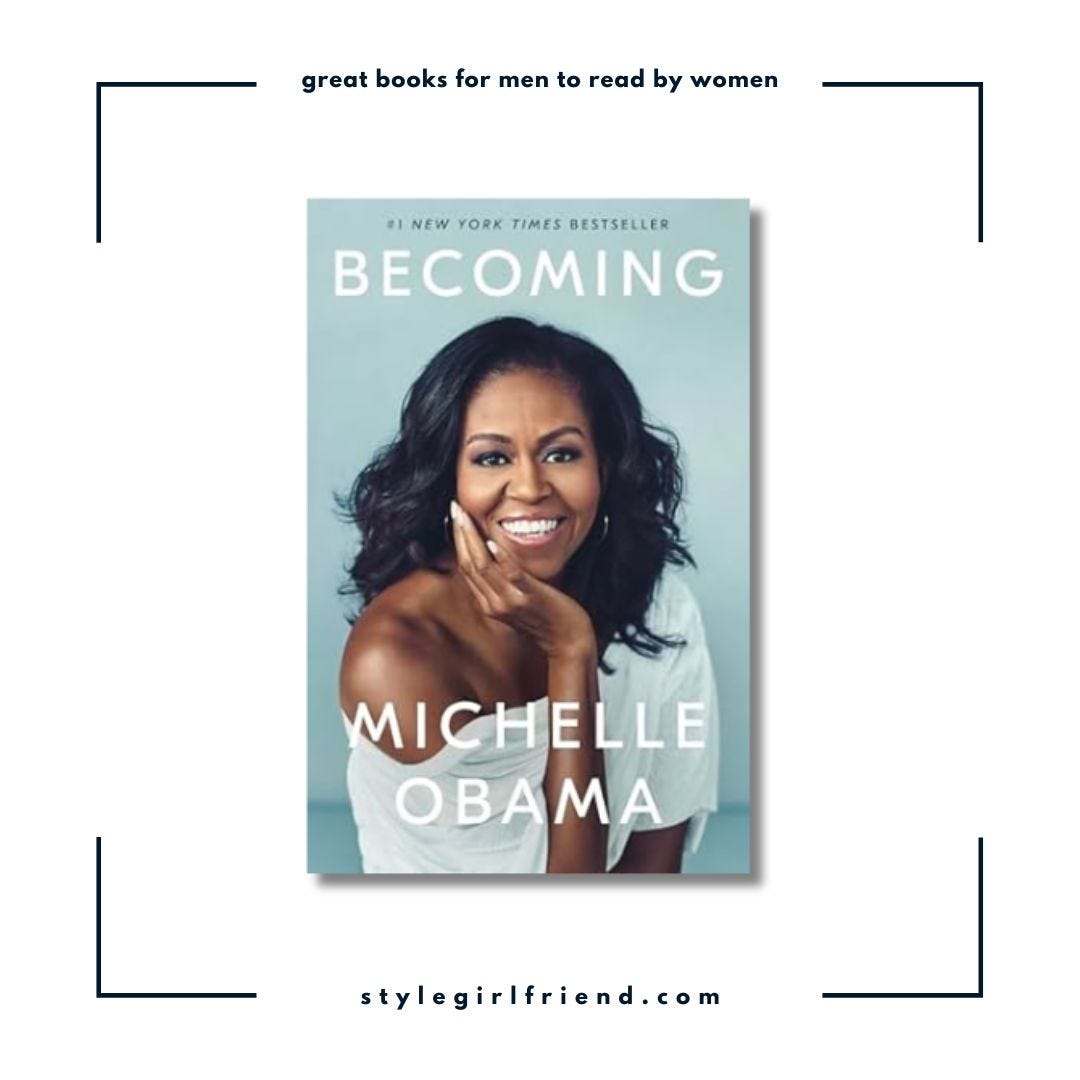 Becoming by Michelle Obama, good books for men to read by women
