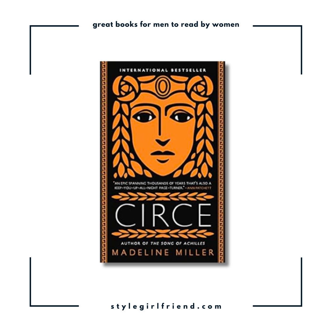 circe by madeline miller, list of good books for men to read by women