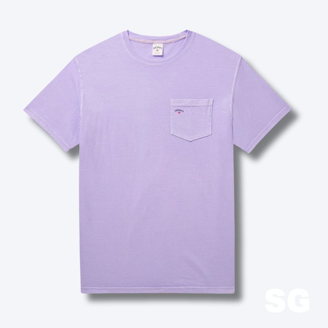 Noah Lavender Pocket T-Shirt