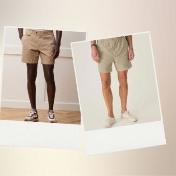 men's chino shorts outfits 2025