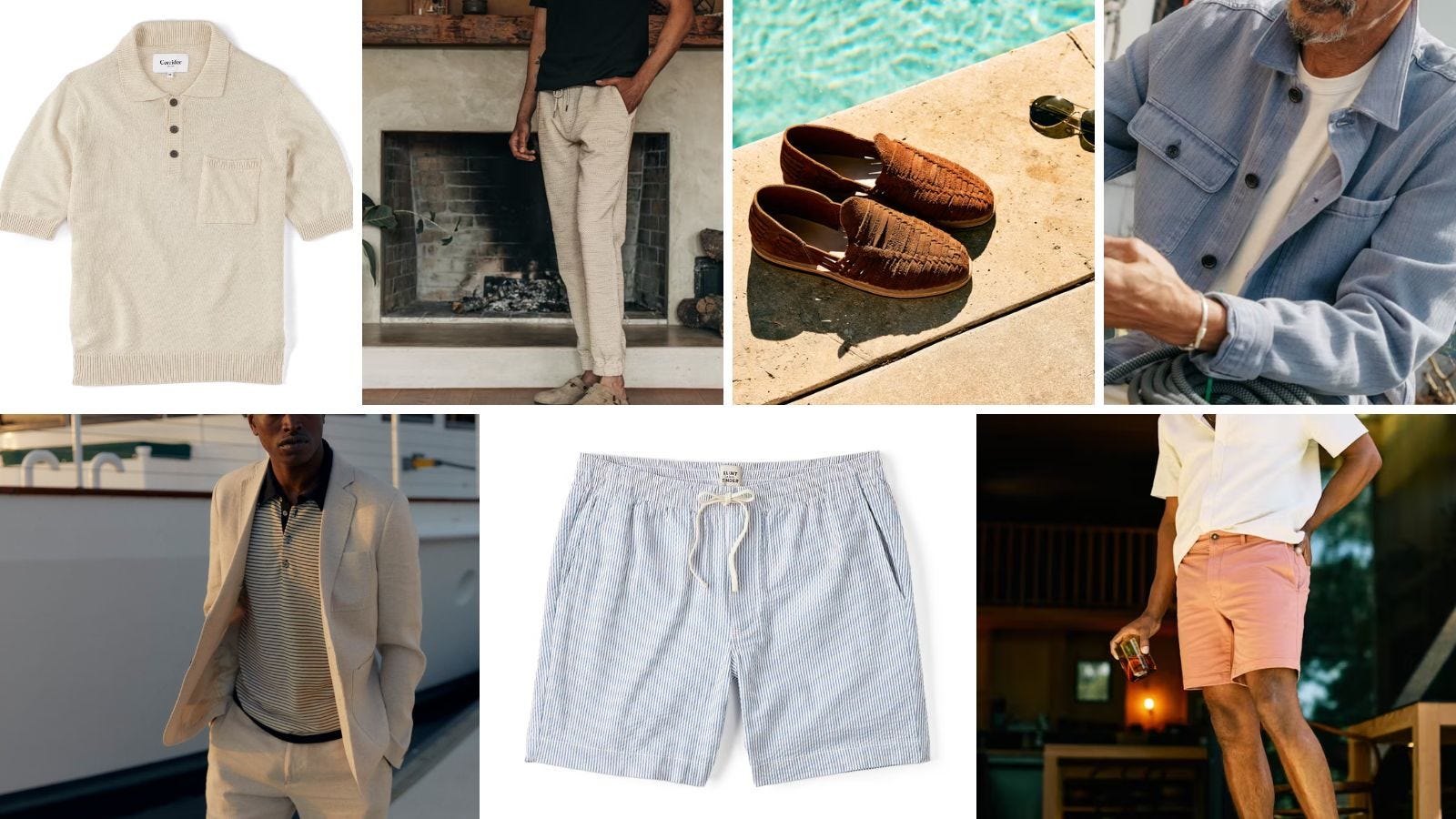 a collection of stylish father's day gifts from huckberry