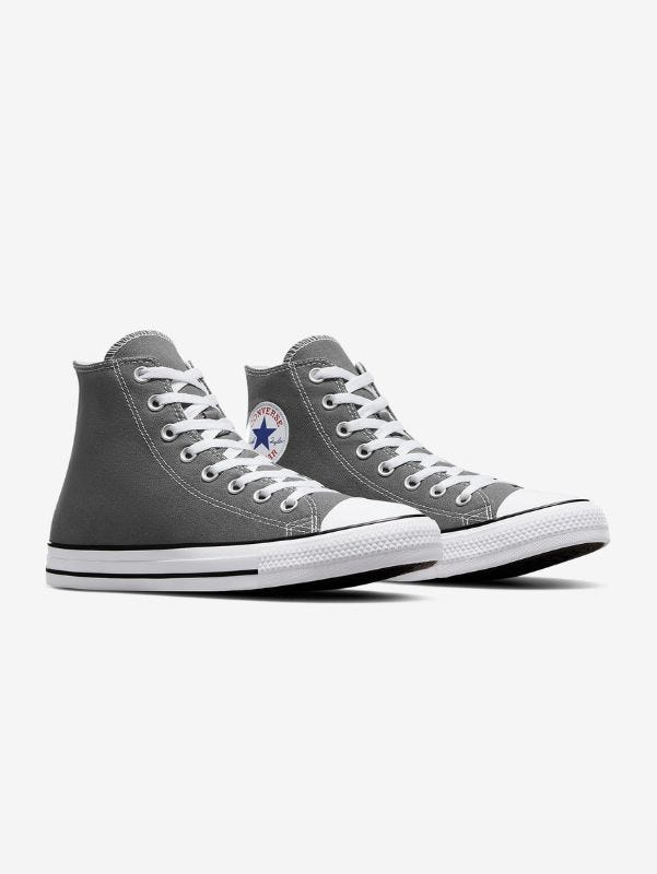 grey converse high top sneakers