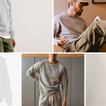 Don’t Sleep on a Grey Crewneck Sweatshirt Outfit