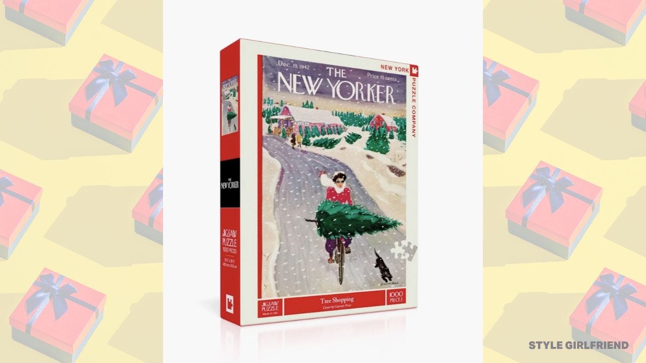 The New Yorker Holiday Themed Jigsaw Puzzle