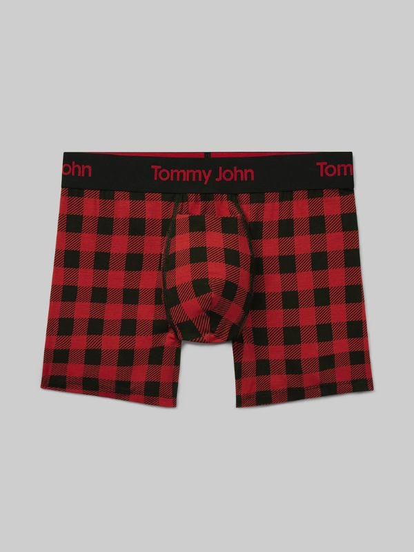 buffalo plaid mens' boxer briefs