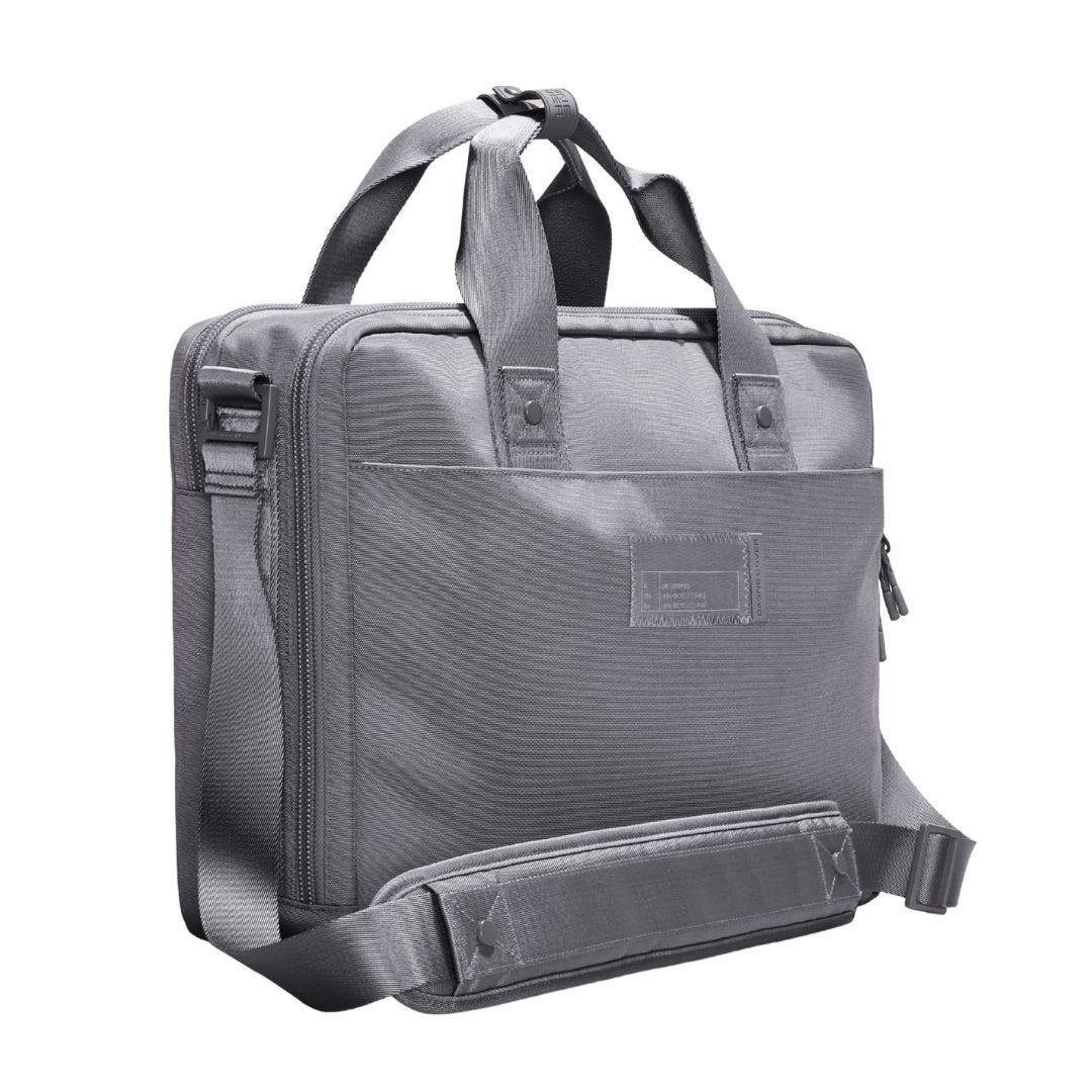 dagne dover grey tech carryall bag