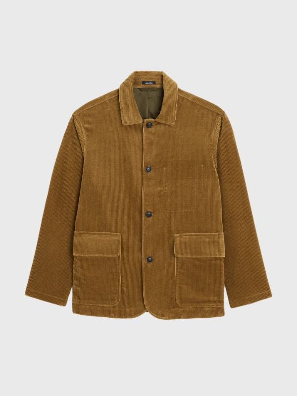 brown corduroy jacket